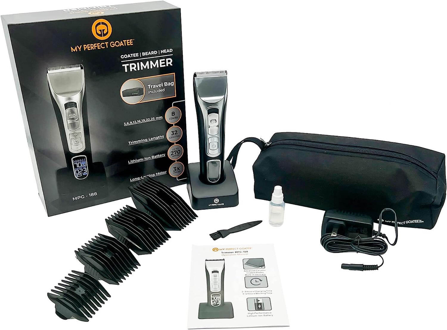 Beard and Head Hair Trimmer