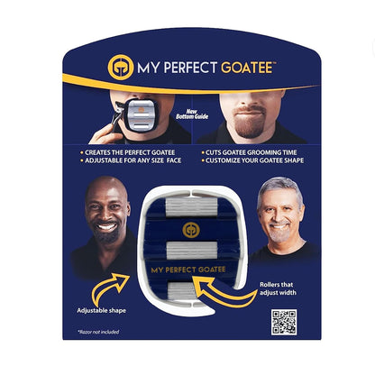My Perfect Goatee shaving template retail packaging